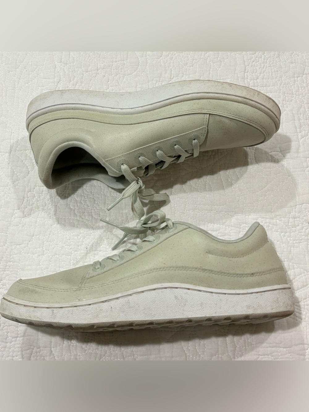Allbirds Plant Pacers Dreamy Green Blizzard Sole Shoes Sneakers Women’s 9 Comfy